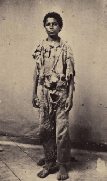 How does the story of the 19th USCT complicate this visual... the transition of a slave to a soldier? Animated GIF from John Rudy's blog, Interpreting the Civil War.